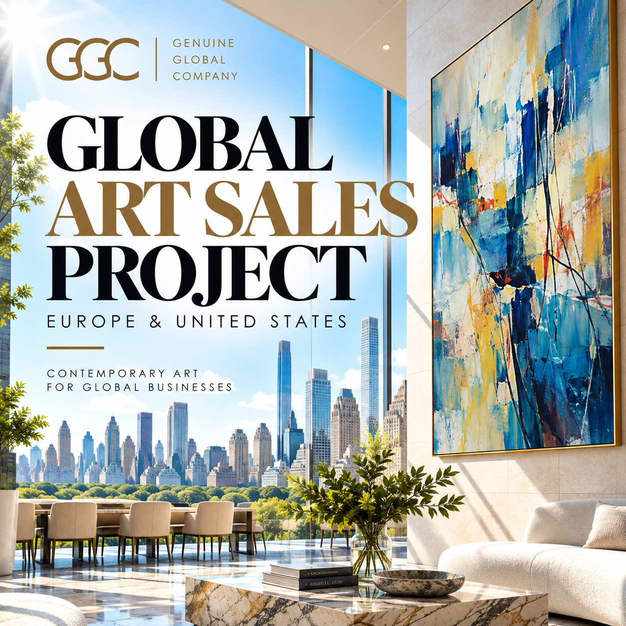 GGC Global Art Sales Project — Europe & United States