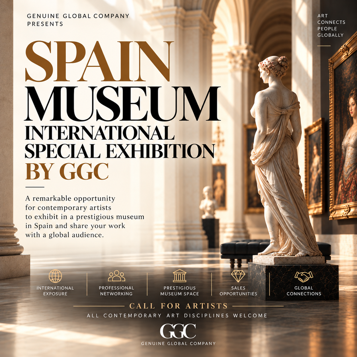 Spain Museum International Special Exhibition by Genuine Global Company — First Half of 2027